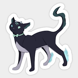 Demon Cat Sticker